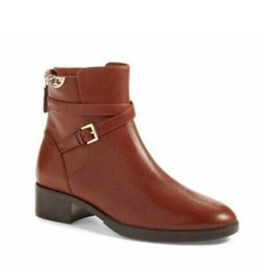 Tory Burch ~ Brown Sidney Leather Bootie